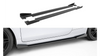 Side Skirts Audi TT 8J S S-Line Facelift Street Pro Black-Red + Gloss Flaps