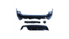Bumper BMW 5 E61 Rear with Diffuser
