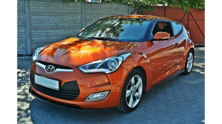 Splitter Hyundai Veloster Front Gloss Black