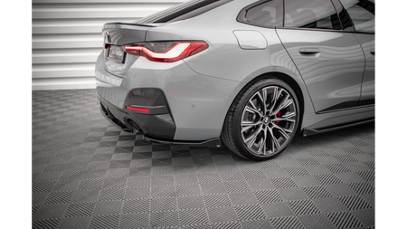 Splitter BMW 4 G26 M-Pack Rear Side v.2 Gloss Black