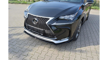 Splitter Lexus NX I F-Sport przód v.1 Gloss Black