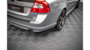 Splitter Volvo V70 III Rear Side Gloss Black