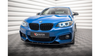 Splitter BMW 2 F22 M-Pack Front Pro Black-Red