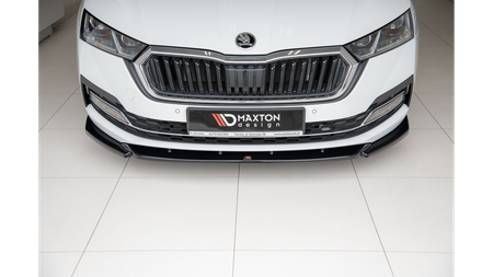 Splitter Skoda Octavia IV Front v.1 Gloss Black