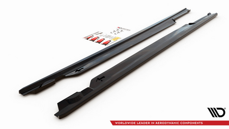 Diffuser Volkswagen Passat B8 Facelift Side Skirts Gloss Black