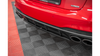 Splitter Audi S7 C8 Tył Środkowy Gloss Black