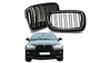 Grill BMW X6 E71 E72 X5 E70 podwójne żeberka Gloss Black