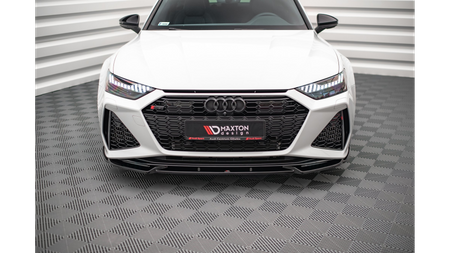 Splitter Audi RS6 RS7 C8 Front v.1 Gloss Black