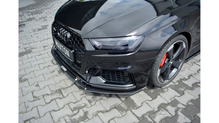 Splitter Audi RS3 8V Facelift Sportback przód Racing v.1