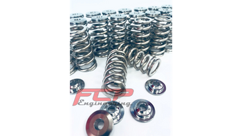 Valve springs BMW 4.4 V8 S63 conical, retainers FCP