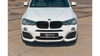 Splitter BMW X3 F25 Facelift M-Pack przód Gloss Black