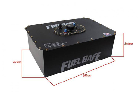 Fuel tank 55L FuelSafe FIA steel housing