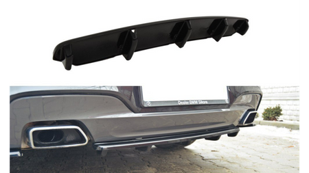 Splitter BMW 6 F06 M-Pack Rear Central with Diffuser Gloss Black