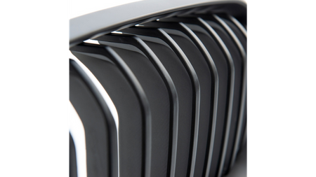 Grill BMW 1 F20 F21 Facelift pojedyncze żeberka Matt Black