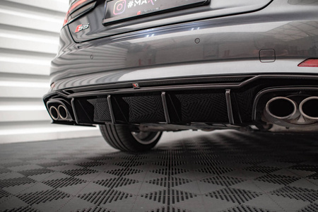 Rear Valance Audi S5 F5 Coupe / Sportback - Gloss Black