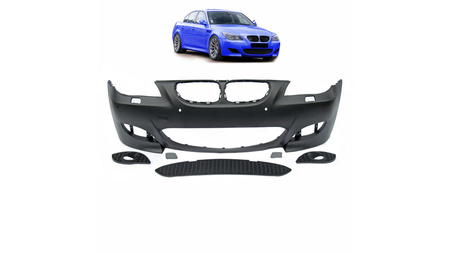 Bumper BMW 5 E60 E61 Facelift Front PDC SRA