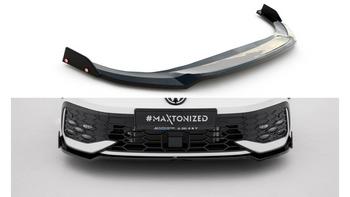 Splitter Volkswagen Golf GTI GTE R-Line Mk8 Facelift Flaps Front v.3