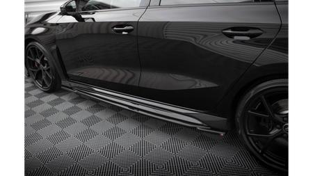 Dokładka Audi RS3 8Y Progi Gloss Black