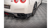 Splitter Nissan GTR R35 Facelift Tył Środkowy z Dyfuzorem Gloss Black