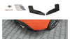 Splitter Toyota GT86 Facelift Tył Boczne v.1 Gloss Black