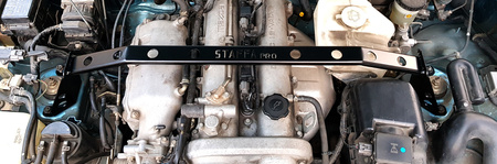 Front upper strut bar Mazda MX5 NA Red