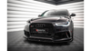 Splitter Audi A6 C7 przód RS6 Look Gloss Black