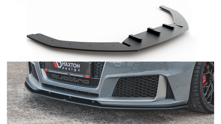 Splitter Audi RS3 8V Sportback Front Racing Durability Black