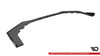 Splitter Subaru WRX STI Facelift Front Pro + flaps Black-Red