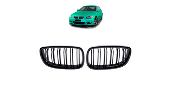 Grill BMW 3 E92 E93 Dual Line Matt Black