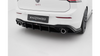 Diffuser Volkswagen Golf GTI Mk8 Rear Street Pro Black-Red v.3