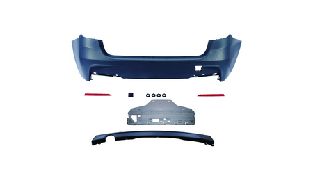 Zderzak BMW 3 F31 Tył z dyfuzorem