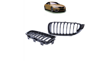 Grill BMW 4 F32 F82 F33 F83 F36 Single Line Gloss Black