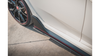 Diffuser Honda Civic X Type-R Side Skirts Racing v.2 Black