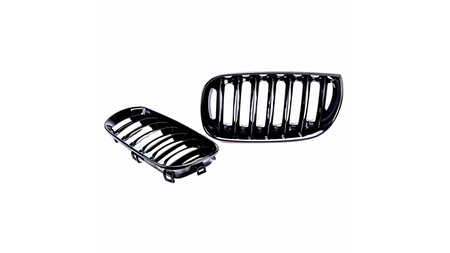 Grill BMW X3 E83 Single Line Gloss Black