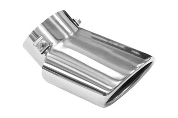 Exhaust Pipe End 104x73mm input 75mm