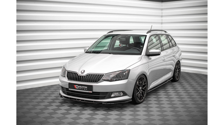 Splitter Skoda Fabia III Front v.2 Gloss Black