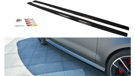 Dokładka Audi RS7 C7 Facelift Progi v.1 Gloss Black