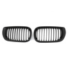 Grill BMW 3 E46 Facelift Compact pojedyncze żeberka Matt Black