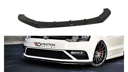 Splitter Volkswagen Polo V Facelift GTI Front v.1 Gloss Black