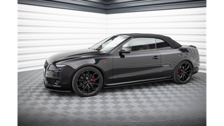 Diffuser Audi A5 8T Facelift Side Skirts Street Pro Black-Red