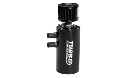 Oil catch tank 0.3L 12mm / 15mm TurboWorks Czarny