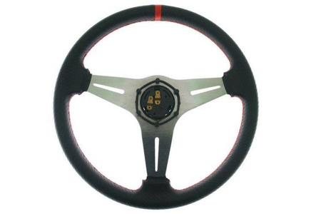 Steering wheel Pro 350mm offset:20mm Carbon Red