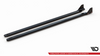 Diffuser Honda Civic X Sport Side Skirts + Flaps Gloss Black