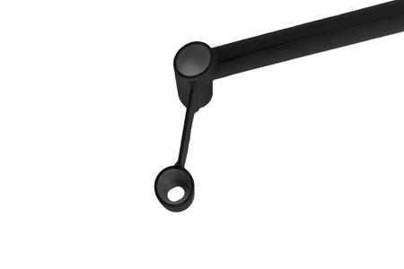 Front upper strut bar Alfa Romeo 159 diesel Black