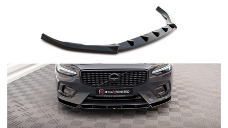 Splitter Volvo V90 S90 R-Design II Front Gloss Black