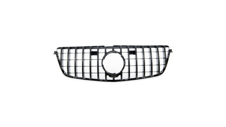Grill sportowy GT Gloss Black Camera MERCEDES GL-Class X166 przed liftem 2012-2015 USZKODZONY