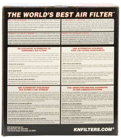 K&N Panel Filter E-1987