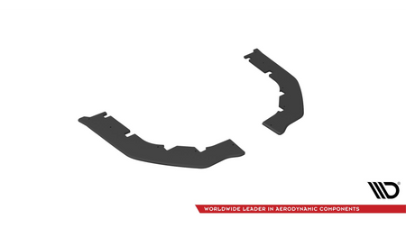 Splitter BMW 4 G82 M-Pack Rear Side Street Pro Black