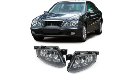 Lampy przeciwmgielne Set Clear  MERCEDES E-Class (W211) SPRINTER (B906) 2002-2009