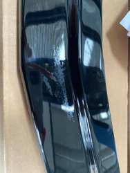 Diffuser Mercedes-Benz A W177 Front Bumper Gloss Black